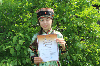Нигматулина Алена стала победителем районной игры «Шагай Наадан» в рамках КСП «Сур-Харбан 2023».
